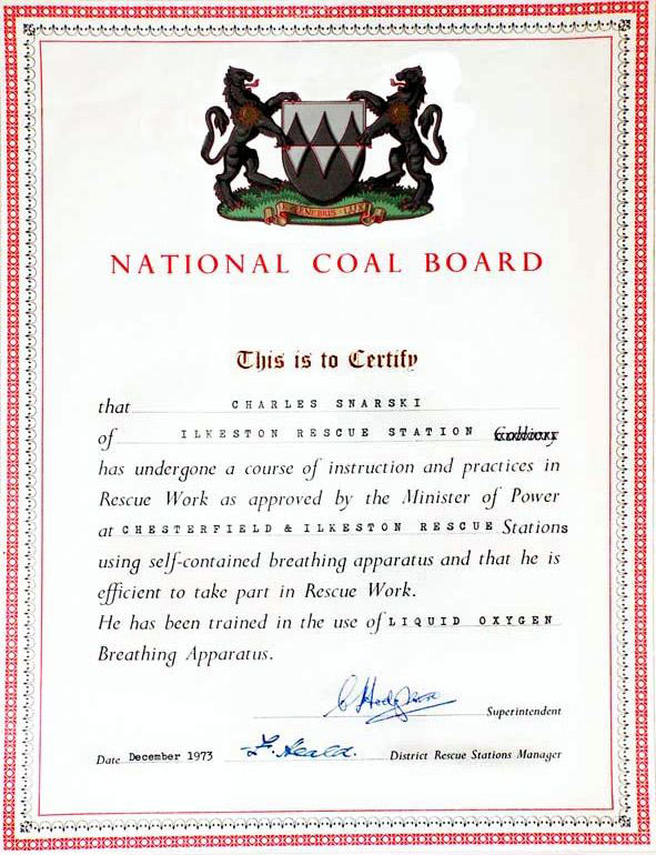 NCB Certificate